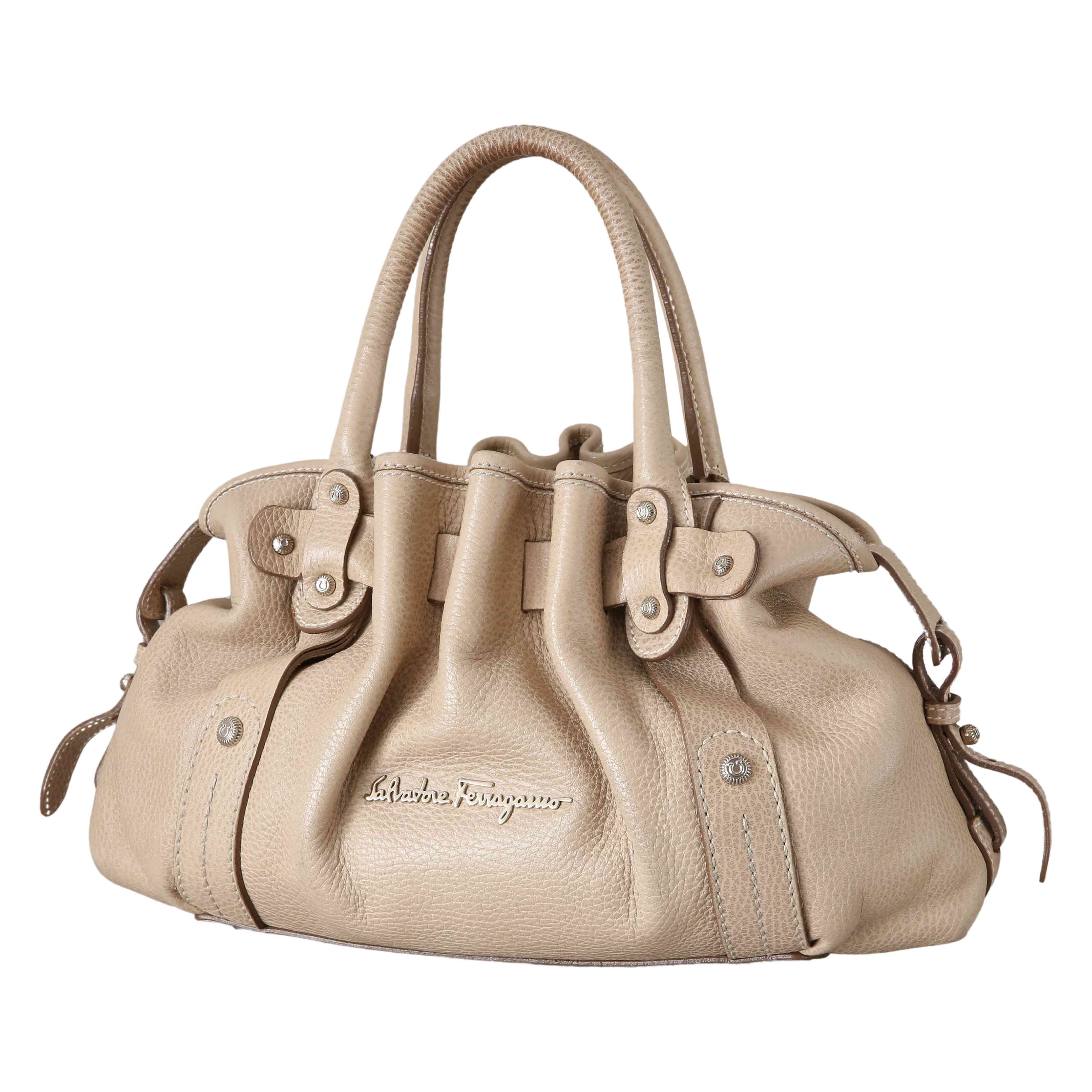 FERRAGAMO(USED)페레가모 레더 토트백